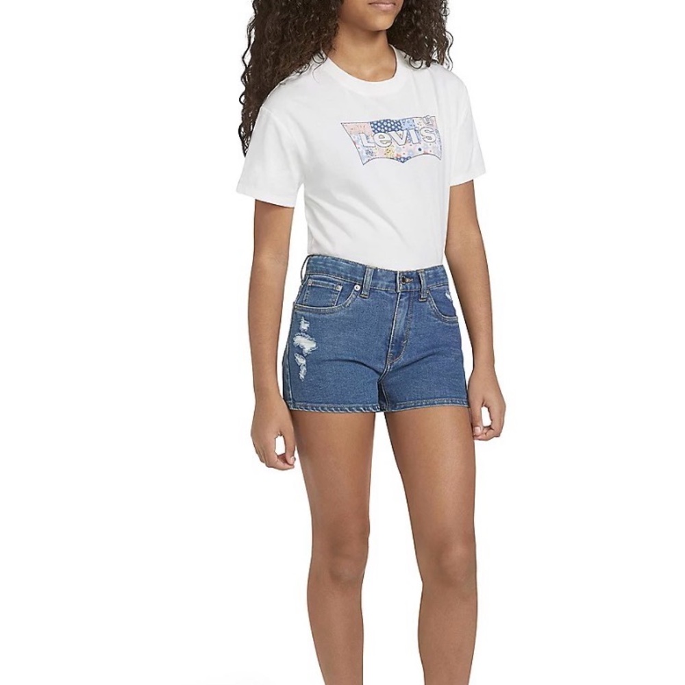 Levi's Mini Mom Short Denim Shorts